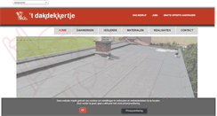 Desktop Screenshot of dakwerken-ddk.be